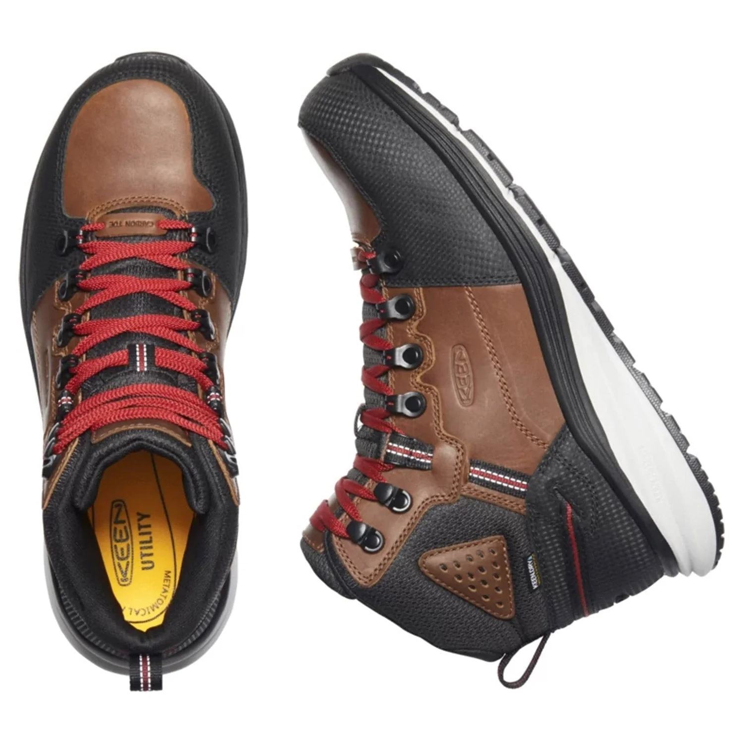 KEEN Utility Men's Red Hook Waterproof Carbon Fiber Toe Work Boot - Image 3