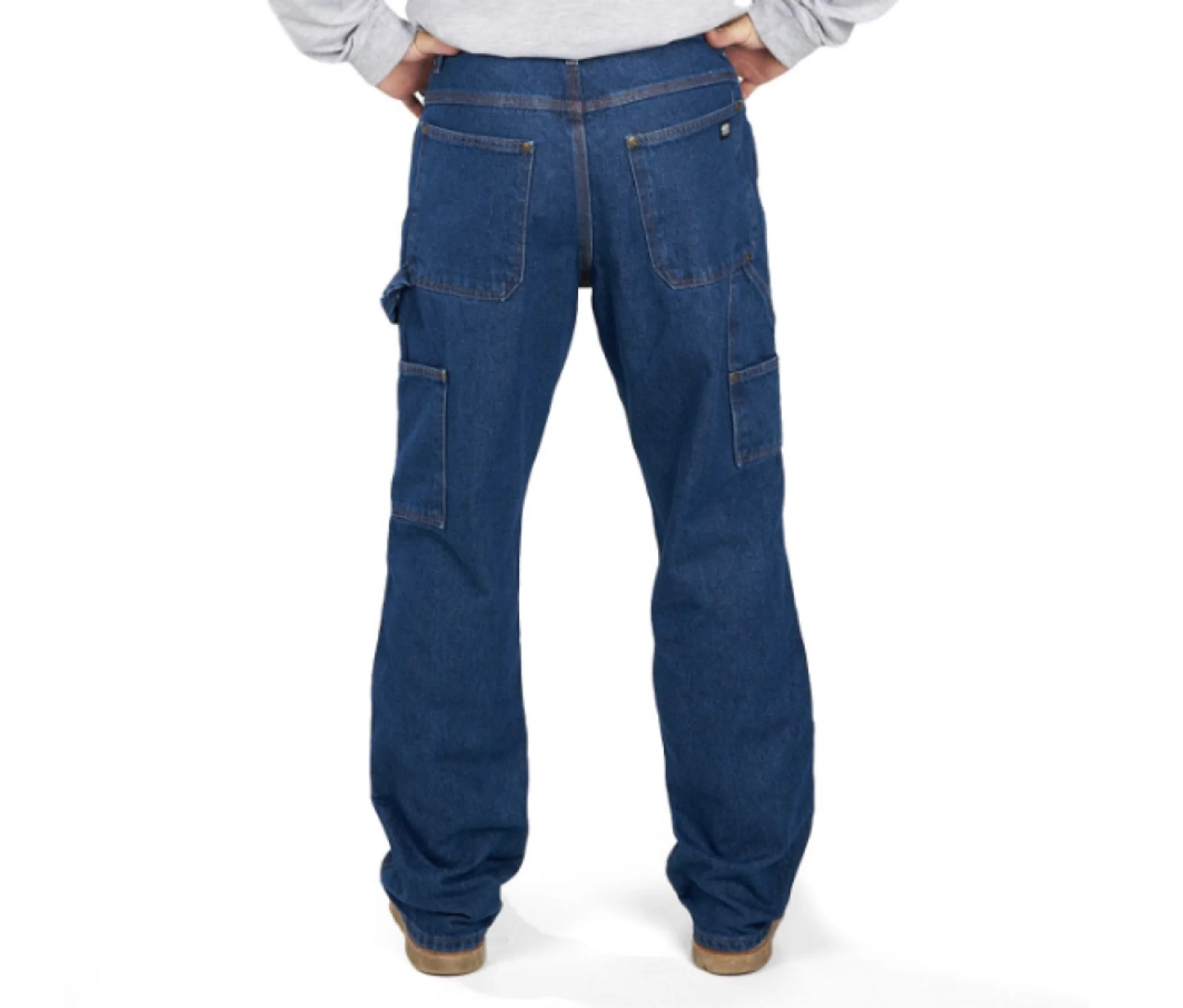 KEY Men's Double Front Logger Dungaree Jean - Image 4