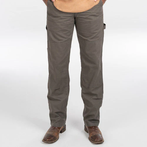 KEY Men's Rip Stop Double Knee Dungaree