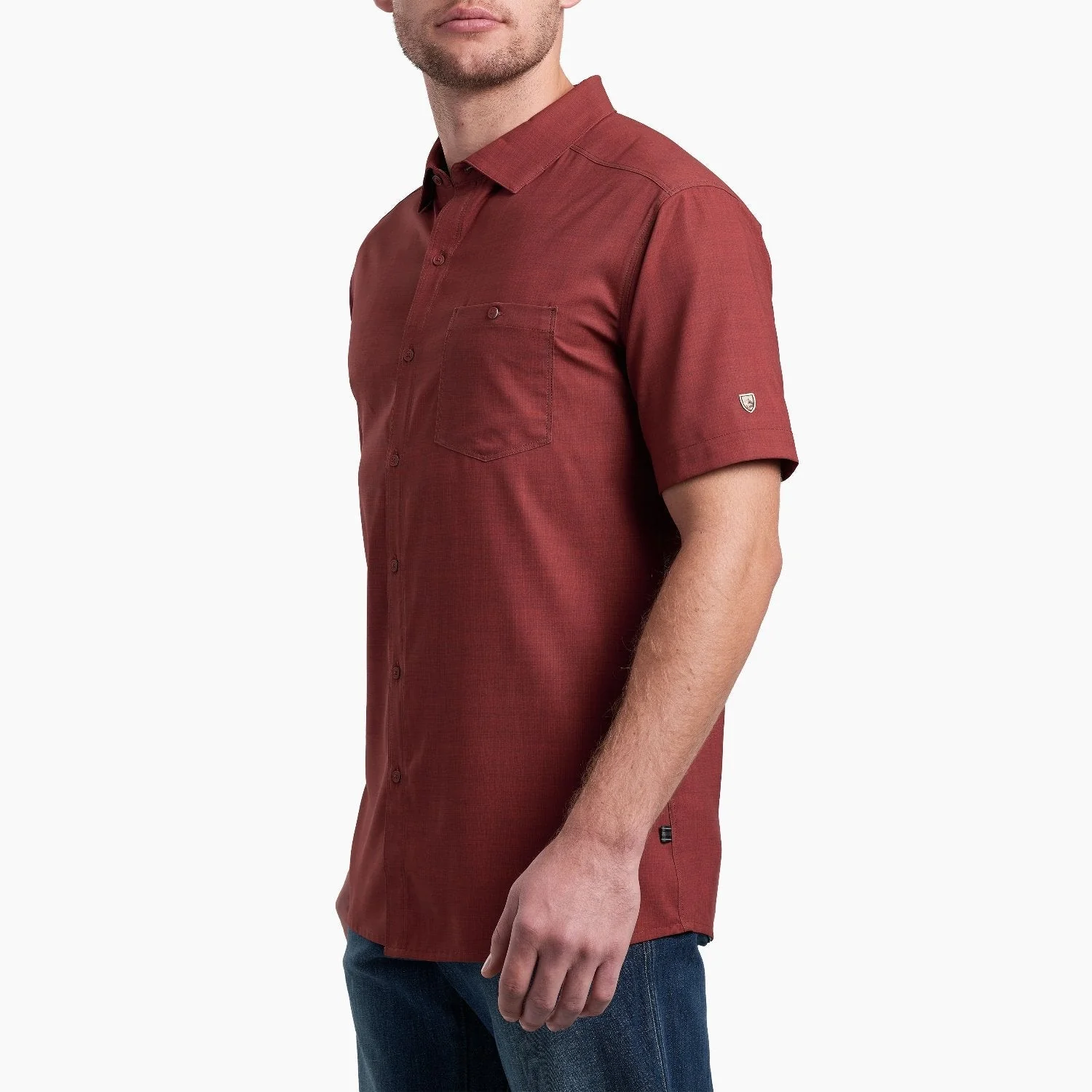 KÜHL Men's Persuadr UPF-50 Button-Down Short Sleeve Shirt - Image 2