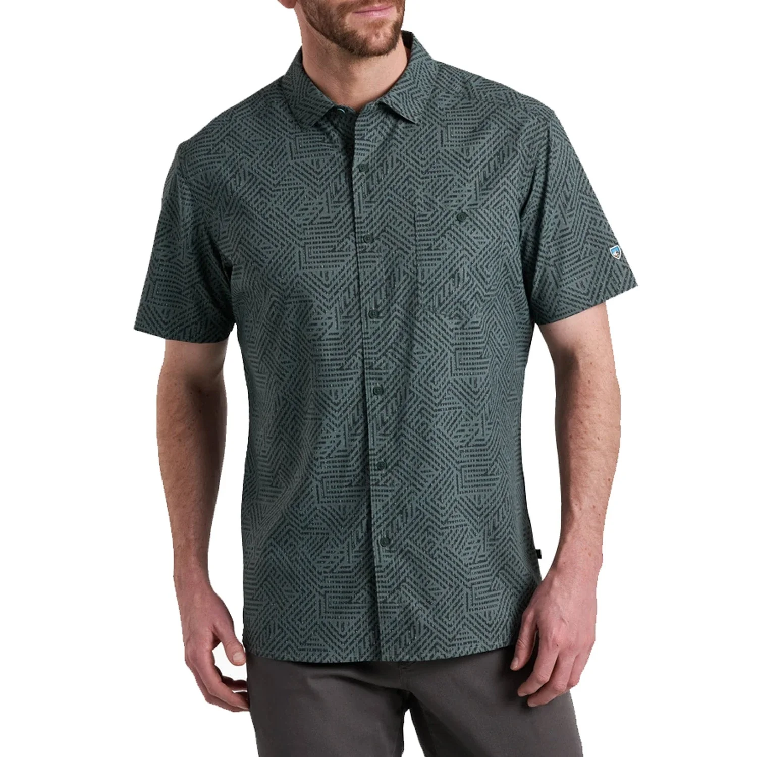 KÜHL Men's Persuadr UPF-50 Button-Down Short Sleeve Shirt - Image 5