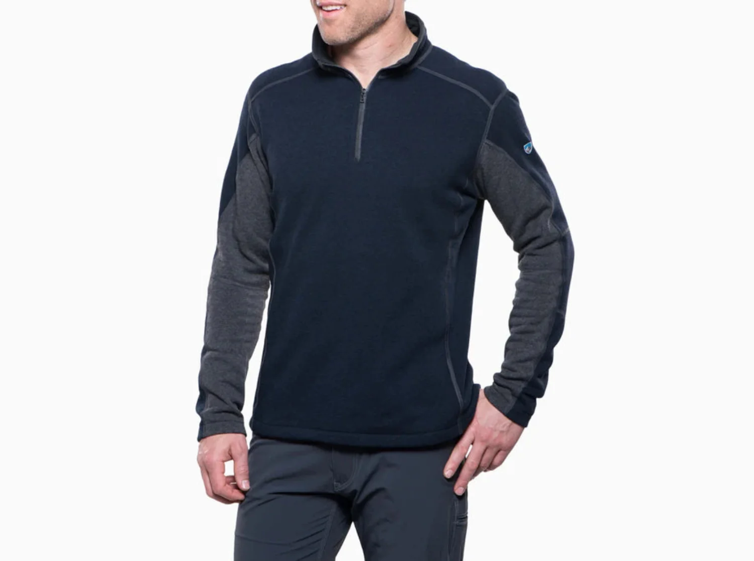 KÜHL Men's REVEL 1/4 Zip Fleece Sweater - Image 4