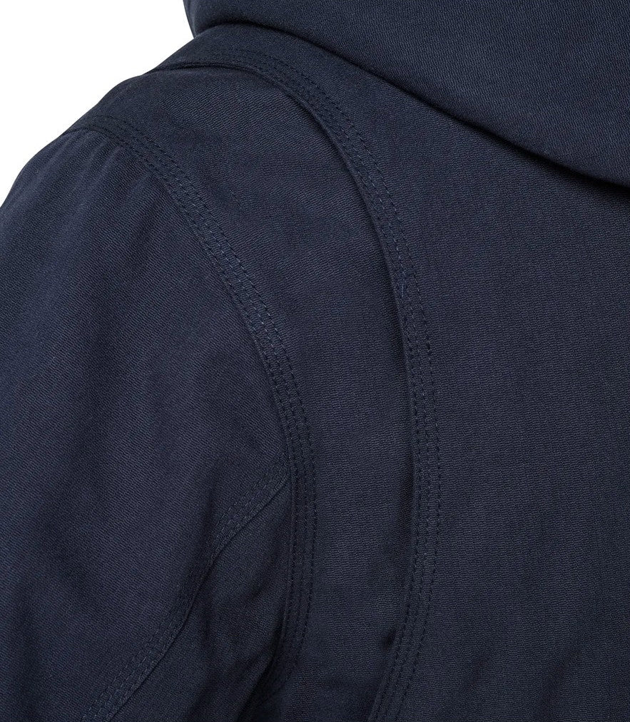 Lucky Brand Workwear Men's Canvas Chore Sherpa Lined Hooded Coat - Image 3