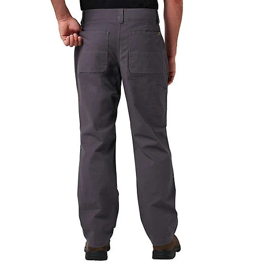 Lucky Brand Workwear Men's Canvas Comfort Fit Double-Front Pant - Image 3