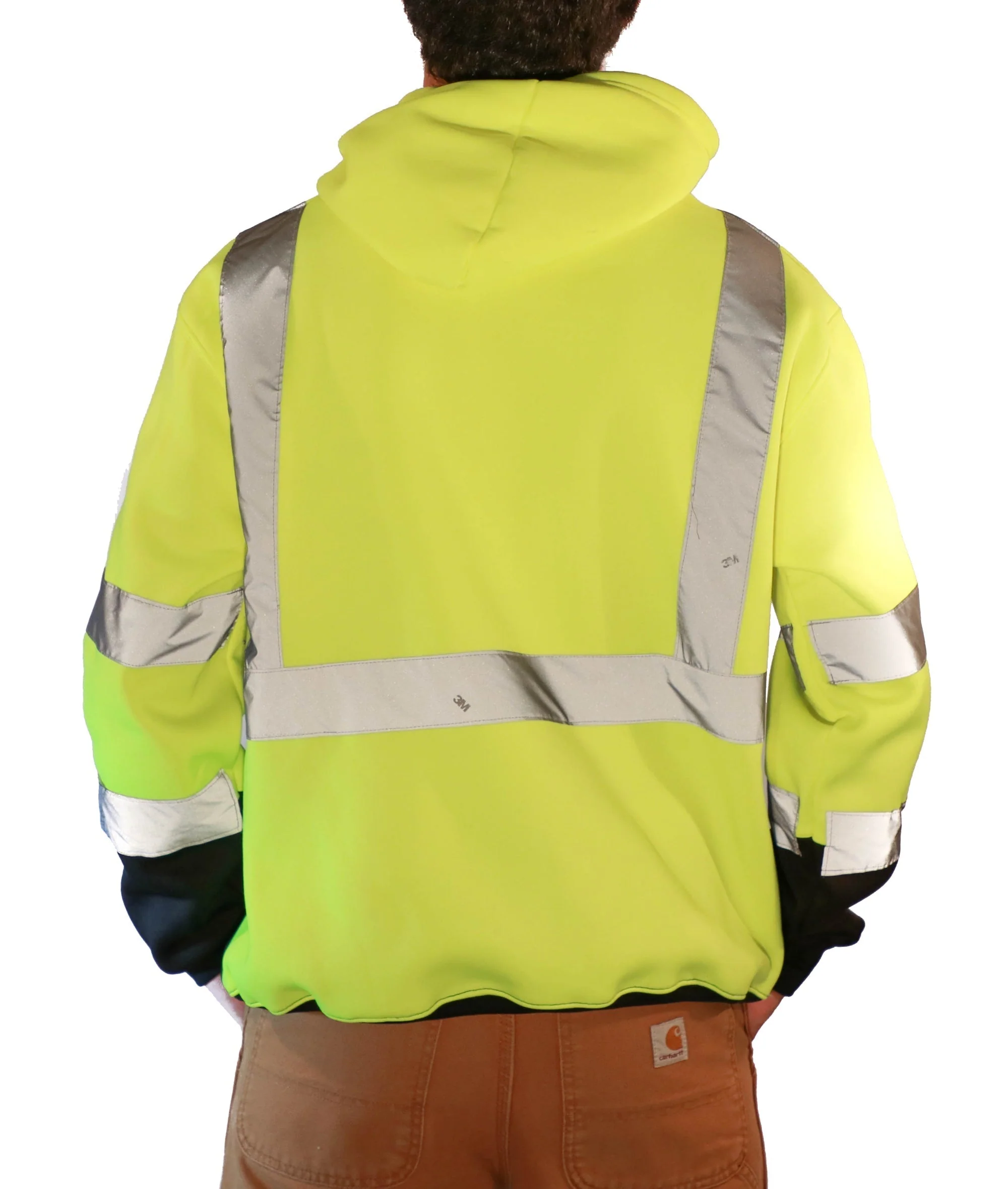 Majestic Men's Class 3 Pullover Hoodie_Hi-Vis Yellow - Image 2