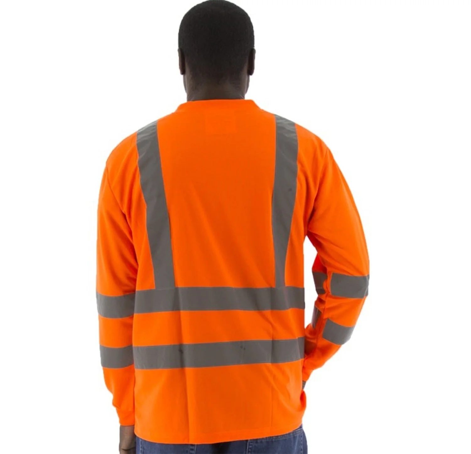 Majestic Men's Hi-Vis Long Sleeve Shirt - Image 2