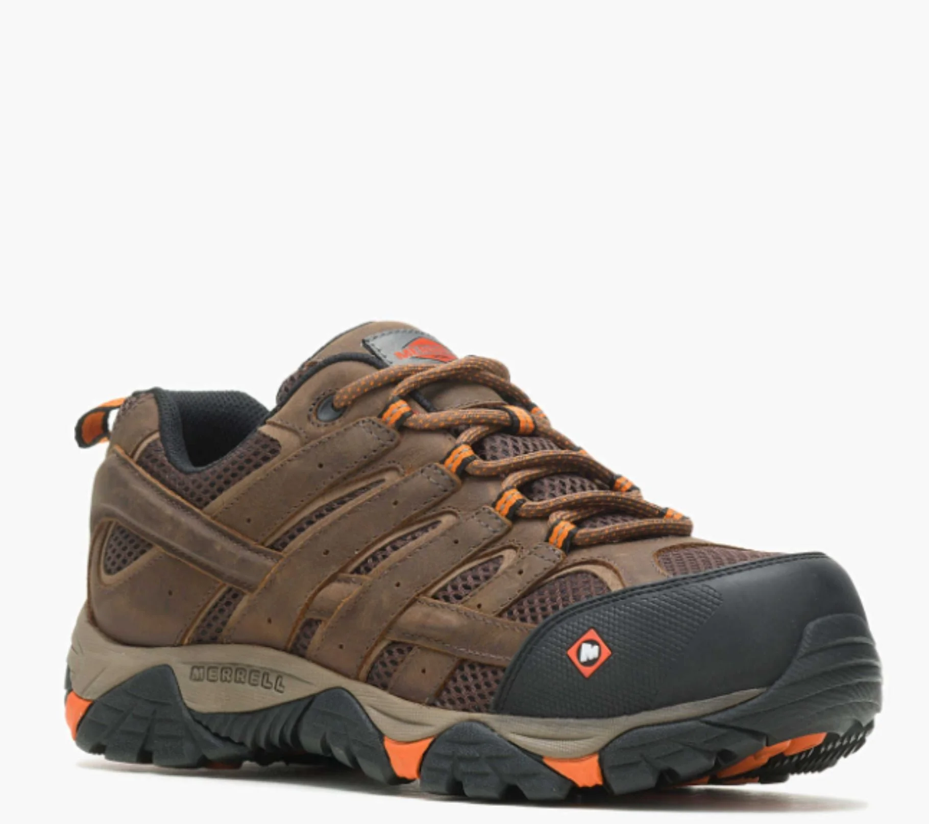 Merrell Work Men's Moab Vertex Vent Waterproof Composite Toe Work Shoe - Image 3