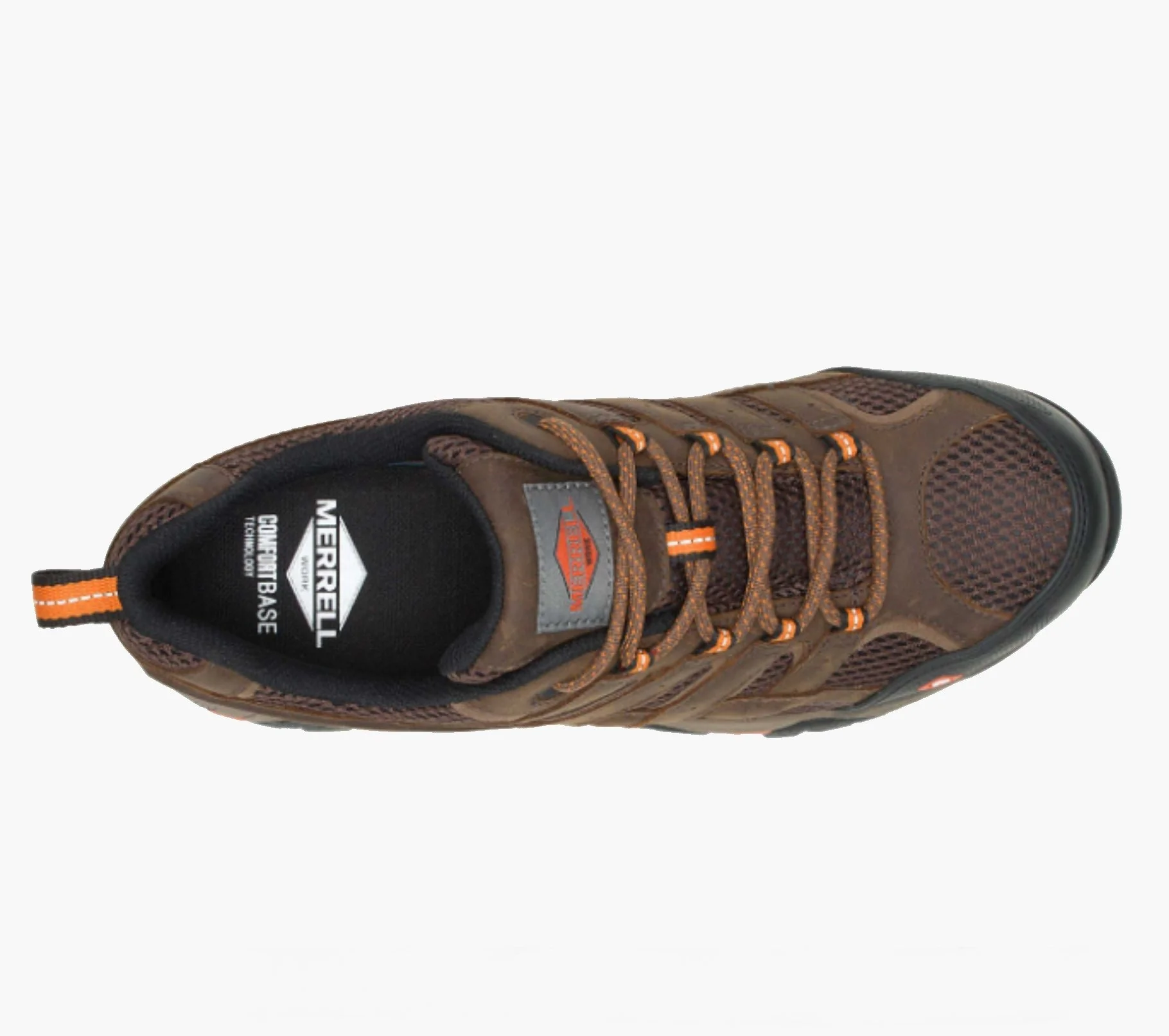 Merrell Work Men's Moab Vertex Vent Waterproof Composite Toe Work Shoe - Image 6