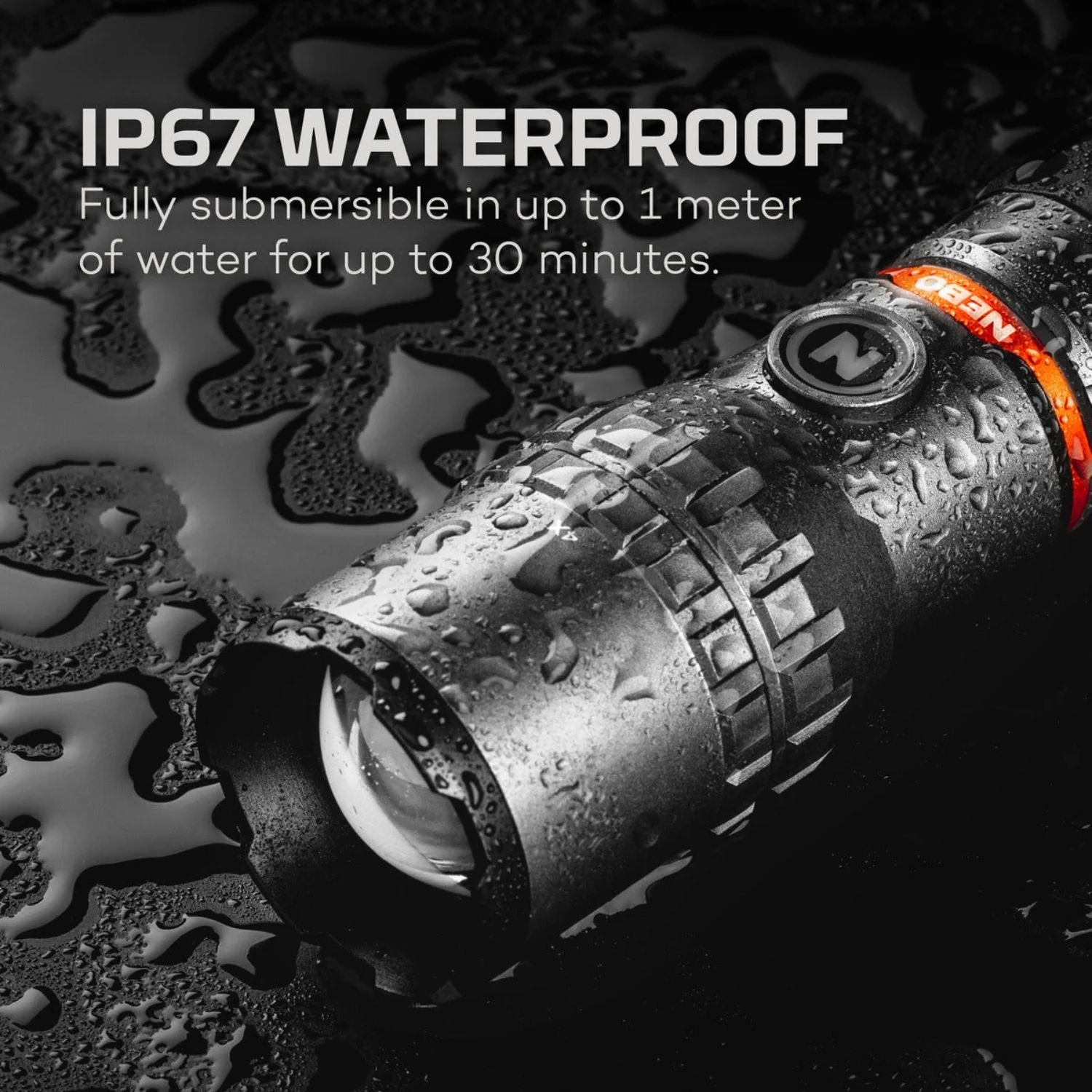 NEBO Tools Slyde King 2K Lumens LED Waterproof Flashlight - Image 4