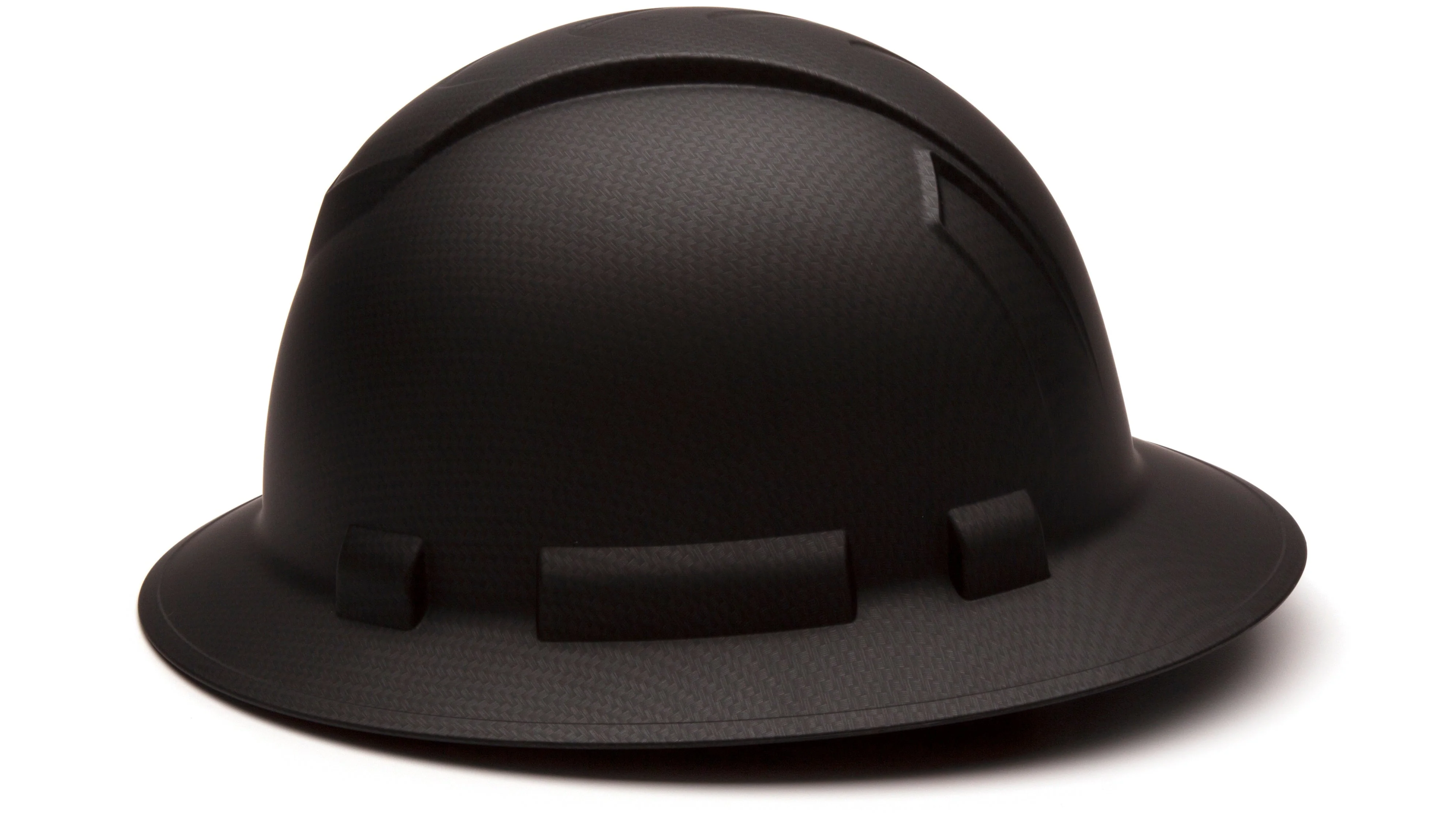 Pyramex Full Brim Graphite Hard Hat_Black Matte