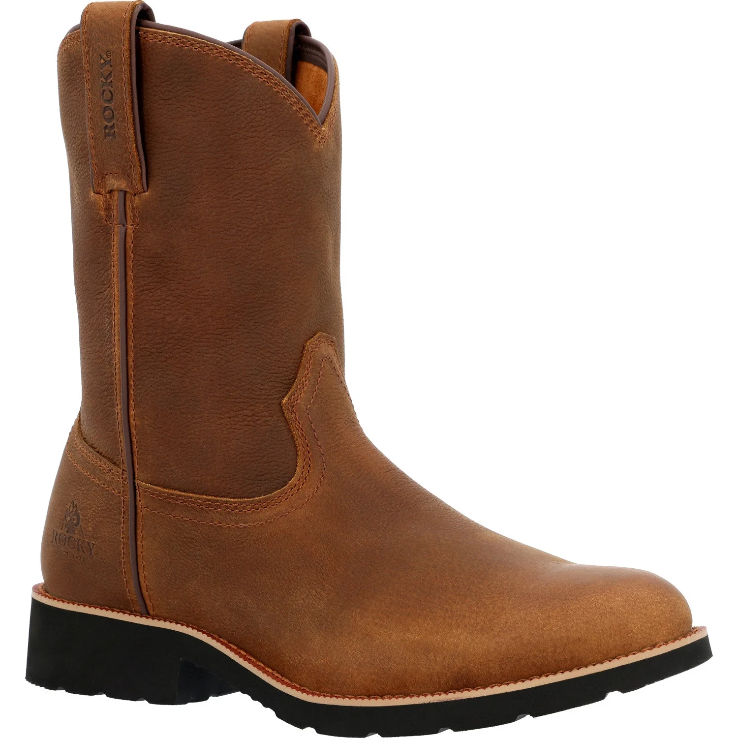 Rocky Men's MonoCrepe Roper 9" EH Western Boot - Image 2