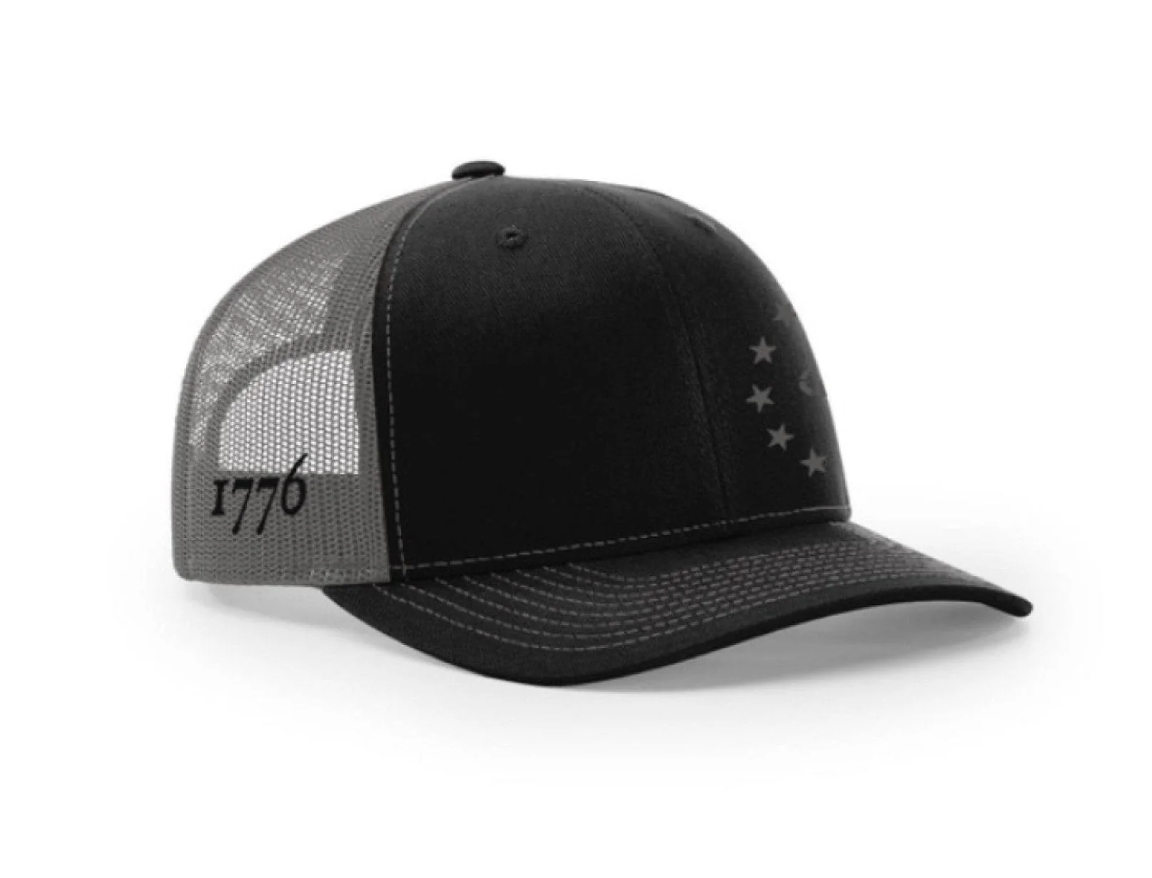 SafetyShirtz 1776 Snap-Back Mesh-Back Cap - Image 2