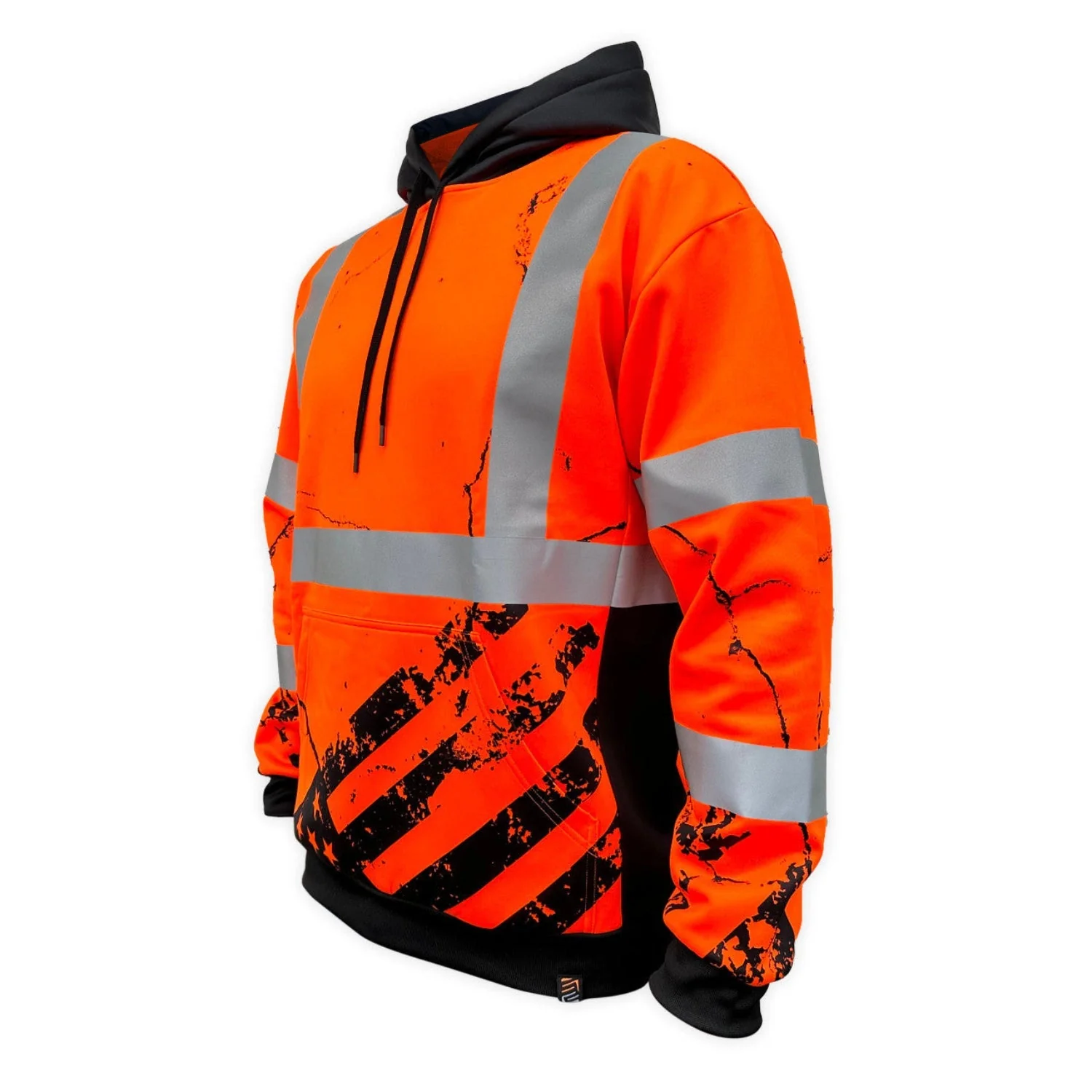 SafetyShirtz SS360 C3 American Grit Hi-Vis Hoodie - Image 2