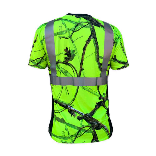 SafetyShirtz Men's Backwoods© Class 2 Short Sleeve Tee - Image 2