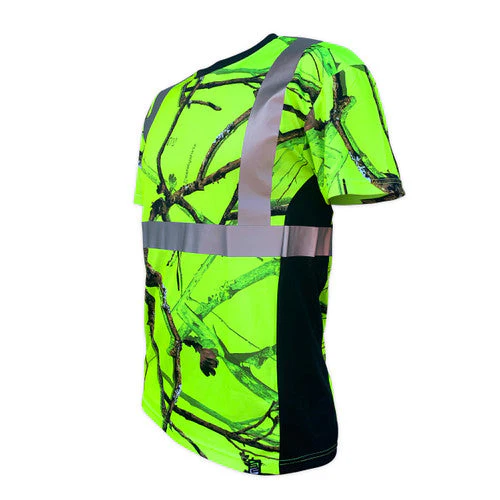 SafetyShirtz Men's Backwoods© Class 2 Short Sleeve Tee - Image 3