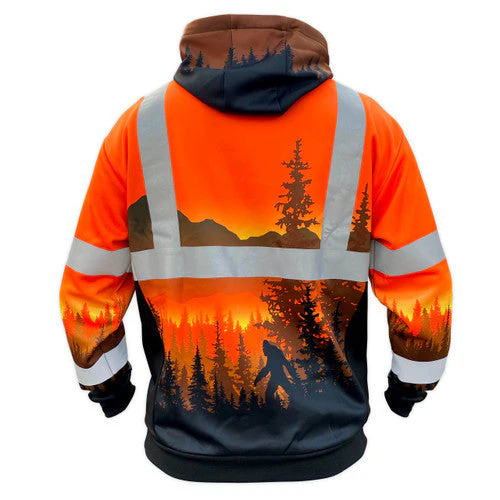 SafetyShirtz Men's SS360° Wildland Sasquatch Hoodie - Image 2