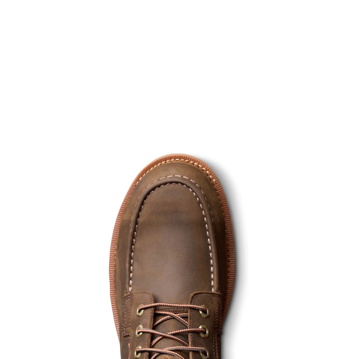 Tecovas Men's LongHaul Waterproof 6" Moc Comp Toe Work Boot - Image 4
