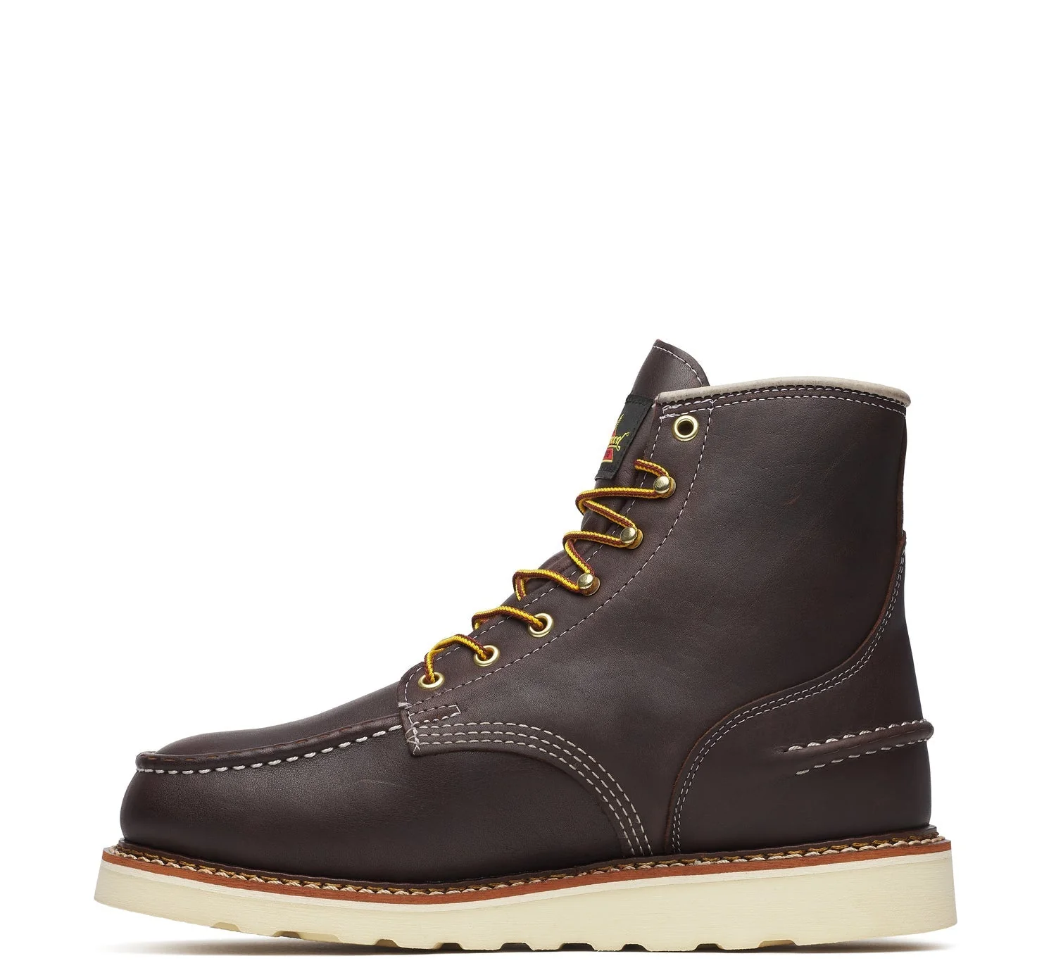Thorogood Men's 1957 Series Moc Toe Waterproof 6" Boot_Briar Pitstop - Image 4
