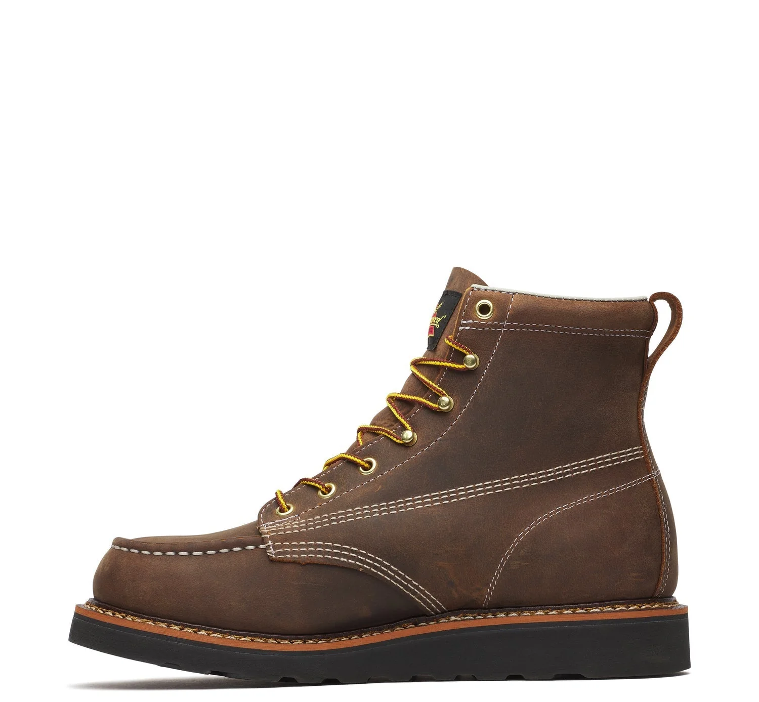 Thorogood Men's American Heritage 6" Moc Toe Wedge Boot - Image 4