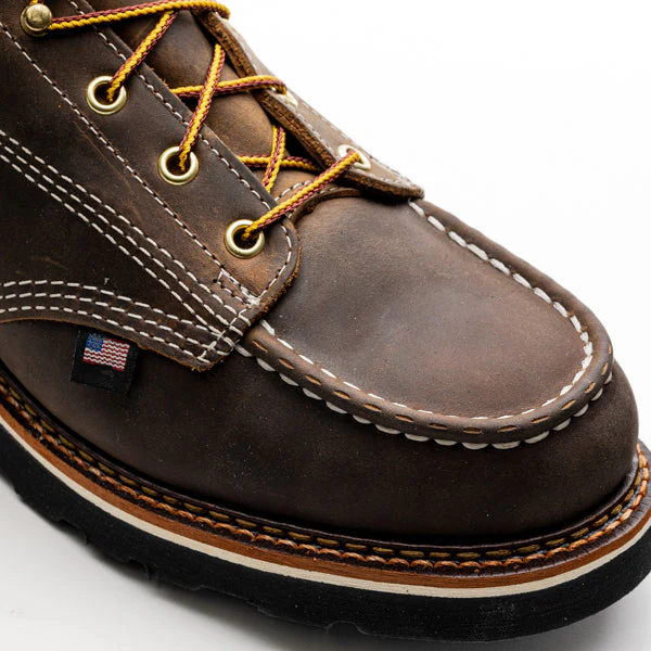 Thorogood Men's American Heritage 6" Moc Toe Wedge Boot - Image 5