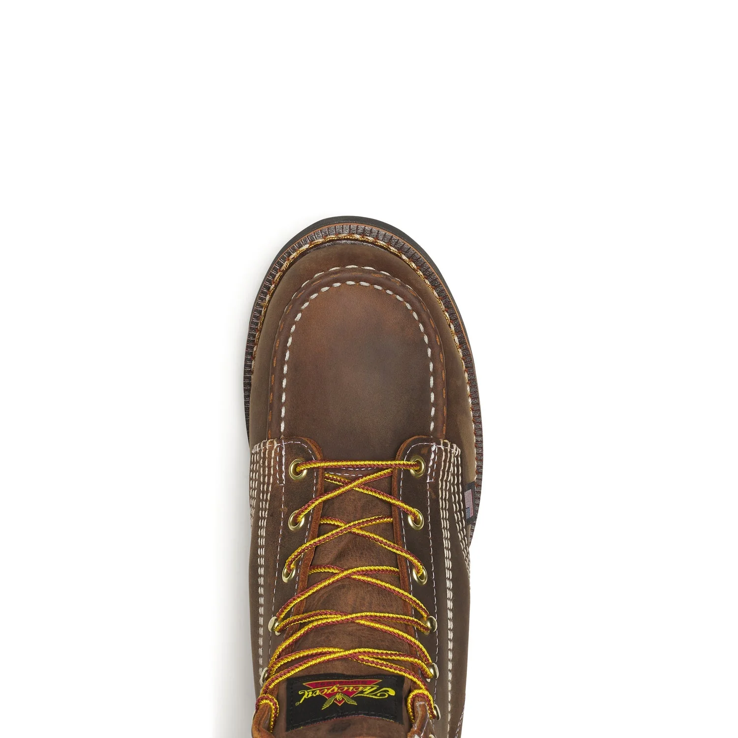 Thorogood Men's American Heritage 6" Moc Toe Wedge Boot - Image 6