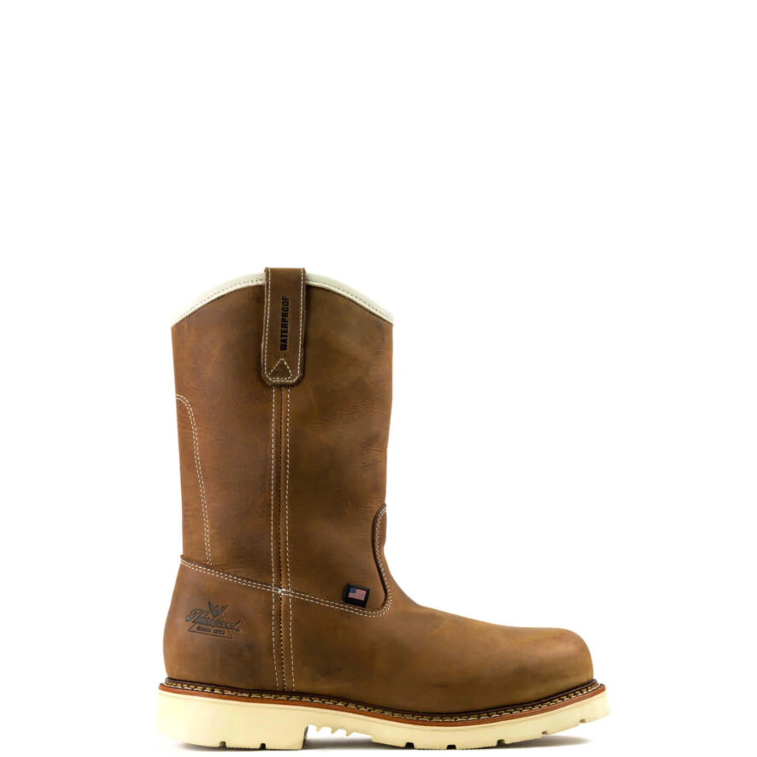 Thorogood Men's American Heritage 11" Waterproof EH Steel Toe Wellington Boot