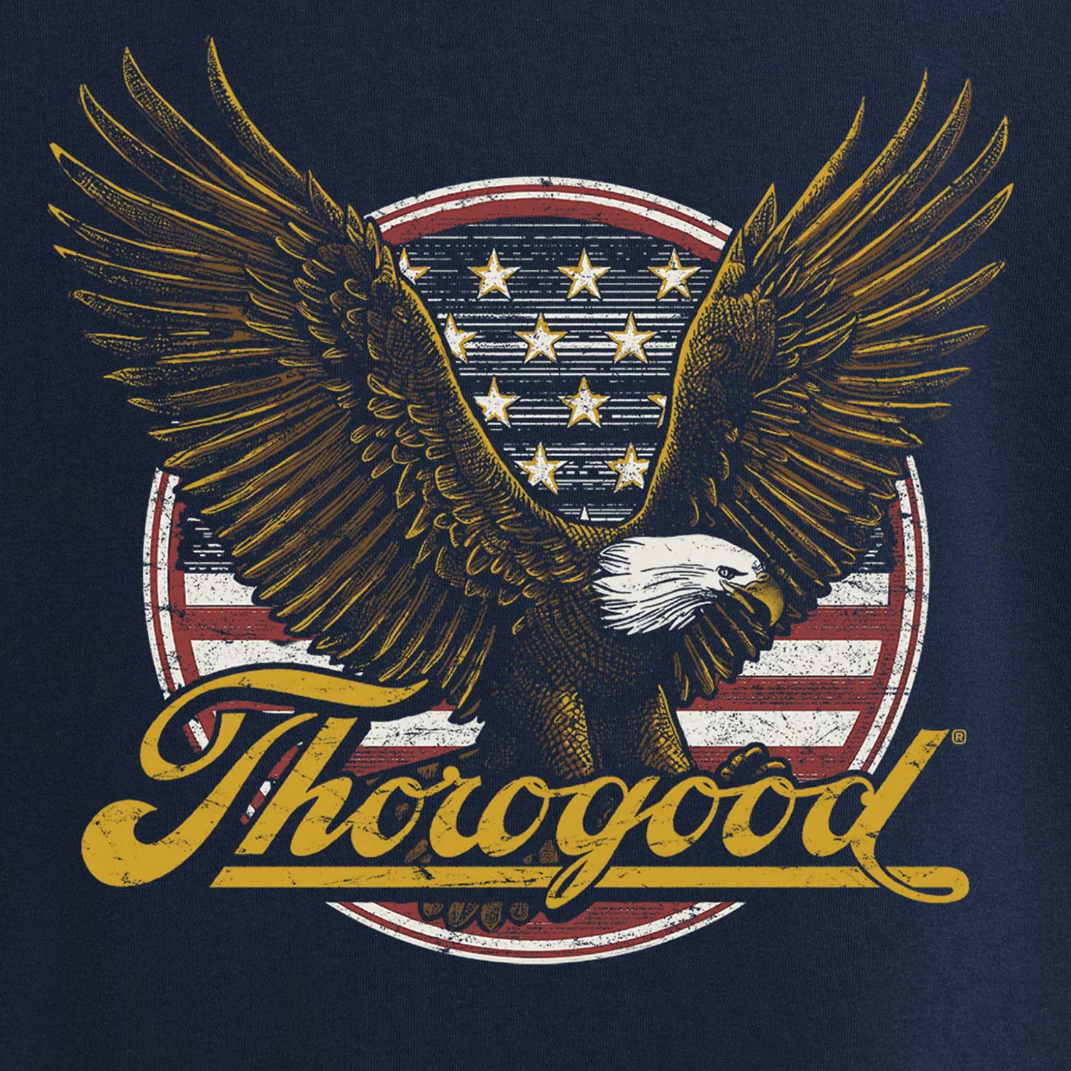Thorogood Men's Freedom Eagle Pullover Hooded Sweatshirt - Image 3