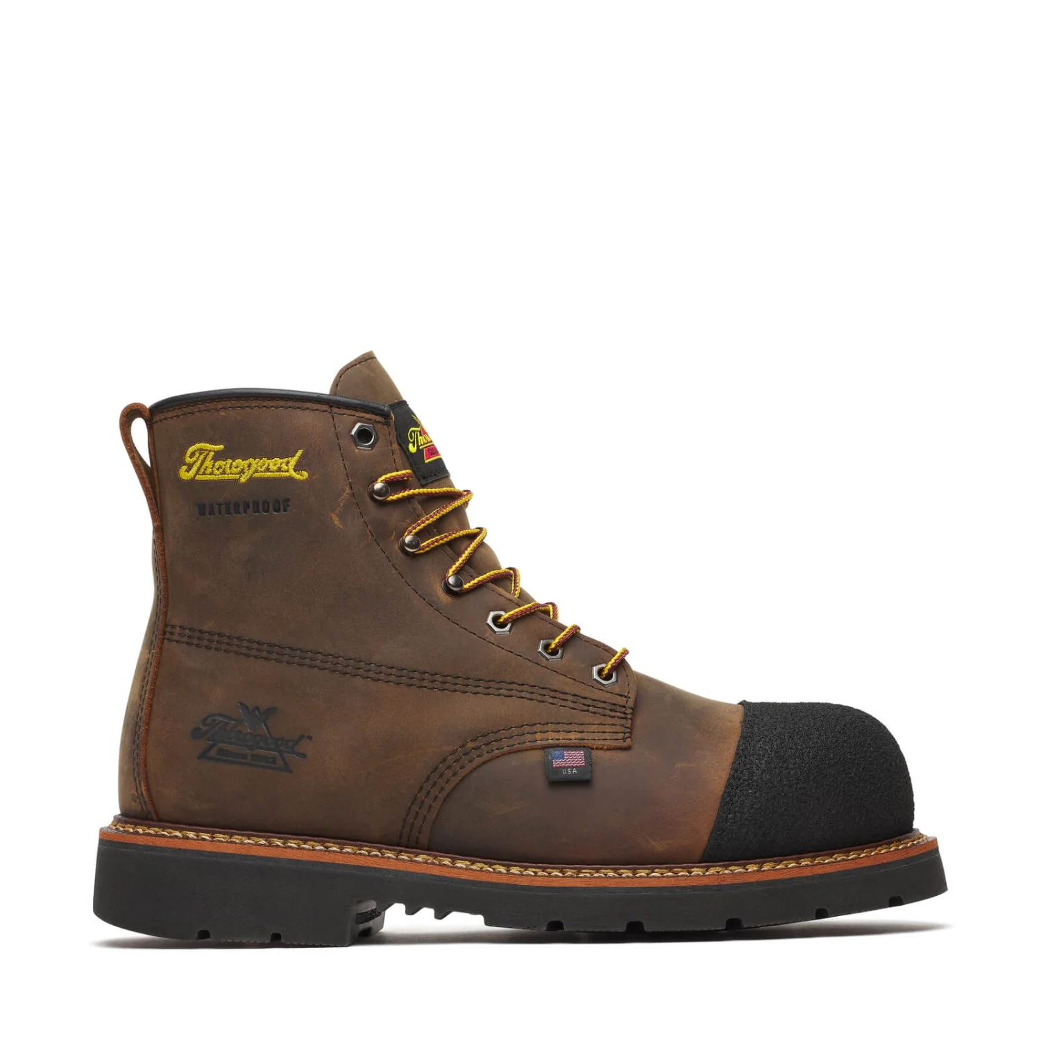 Thorogood Men's Hammerhead Waterproof 6" Nano Toe Work Boot