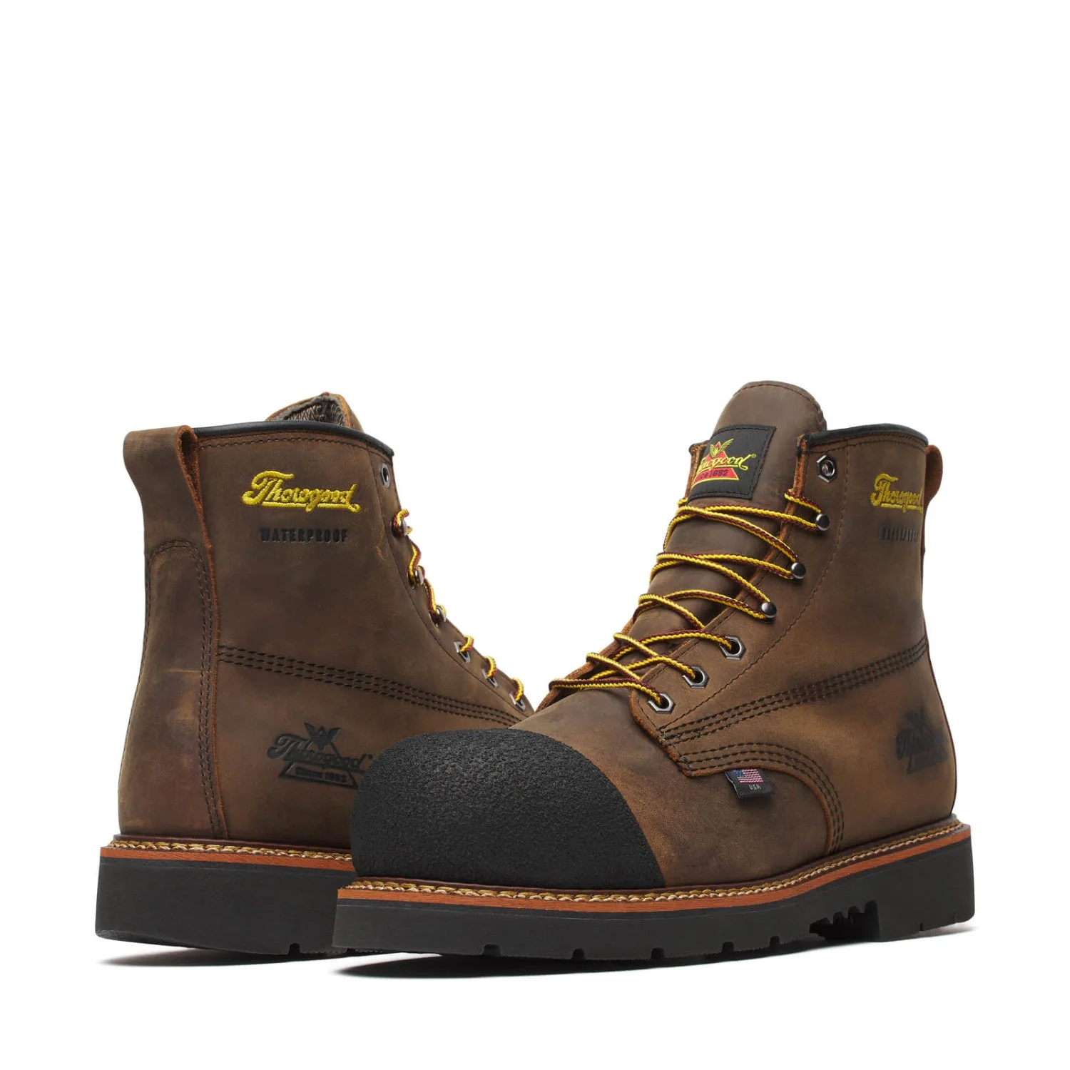 Thorogood Men's Hammerhead Waterproof 6" Nano Toe Work Boot - Image 3