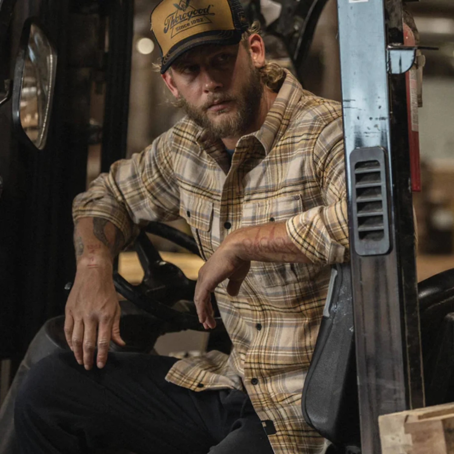 Thorogood Men's Heavyweight Brushed Flannel Button-Down Long Sleeve Work Shirt - Image 18