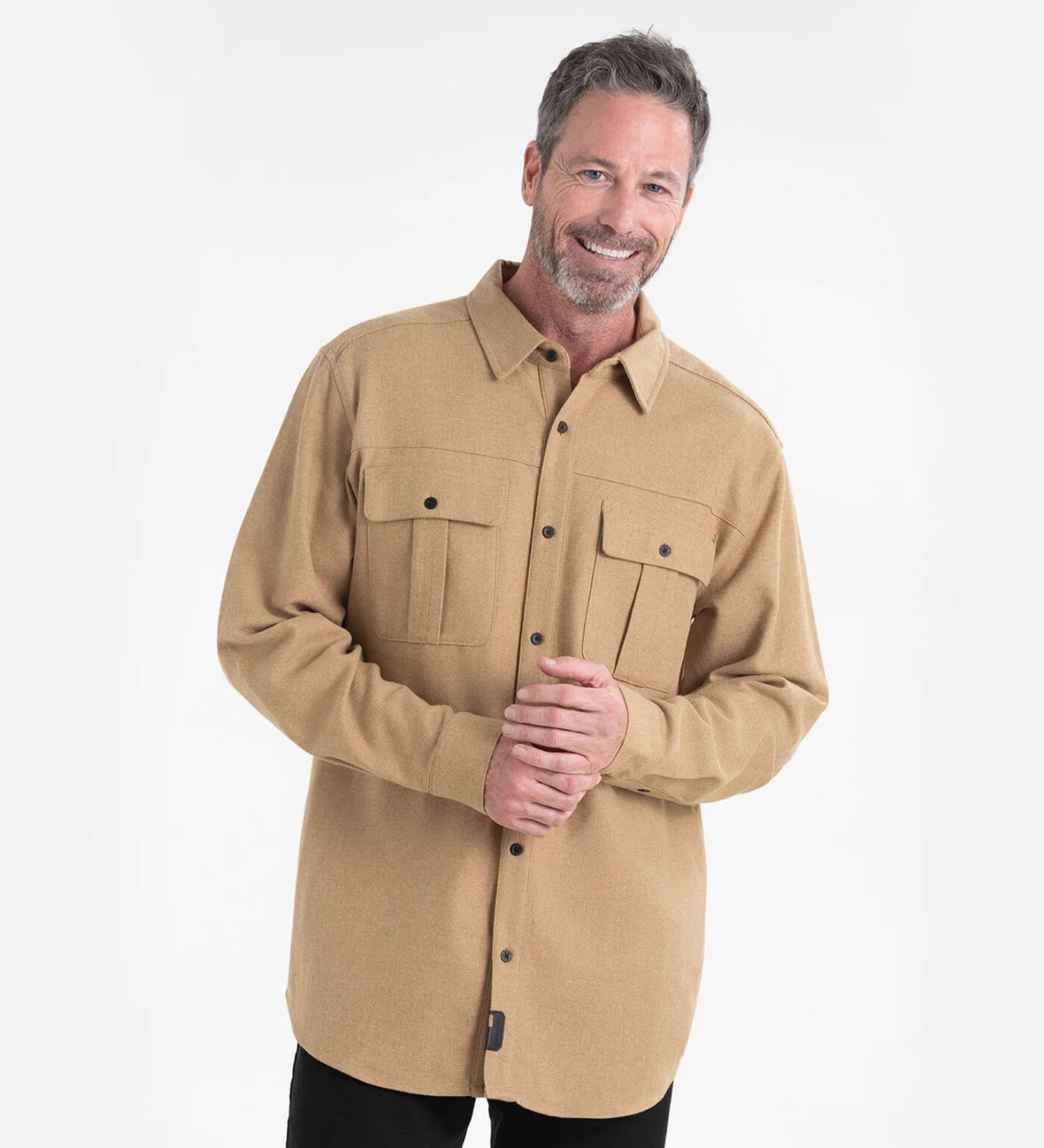 Thorogood Men's Heavyweight Brushed Flannel Button-Down Long Sleeve Work Shirt - Image 4
