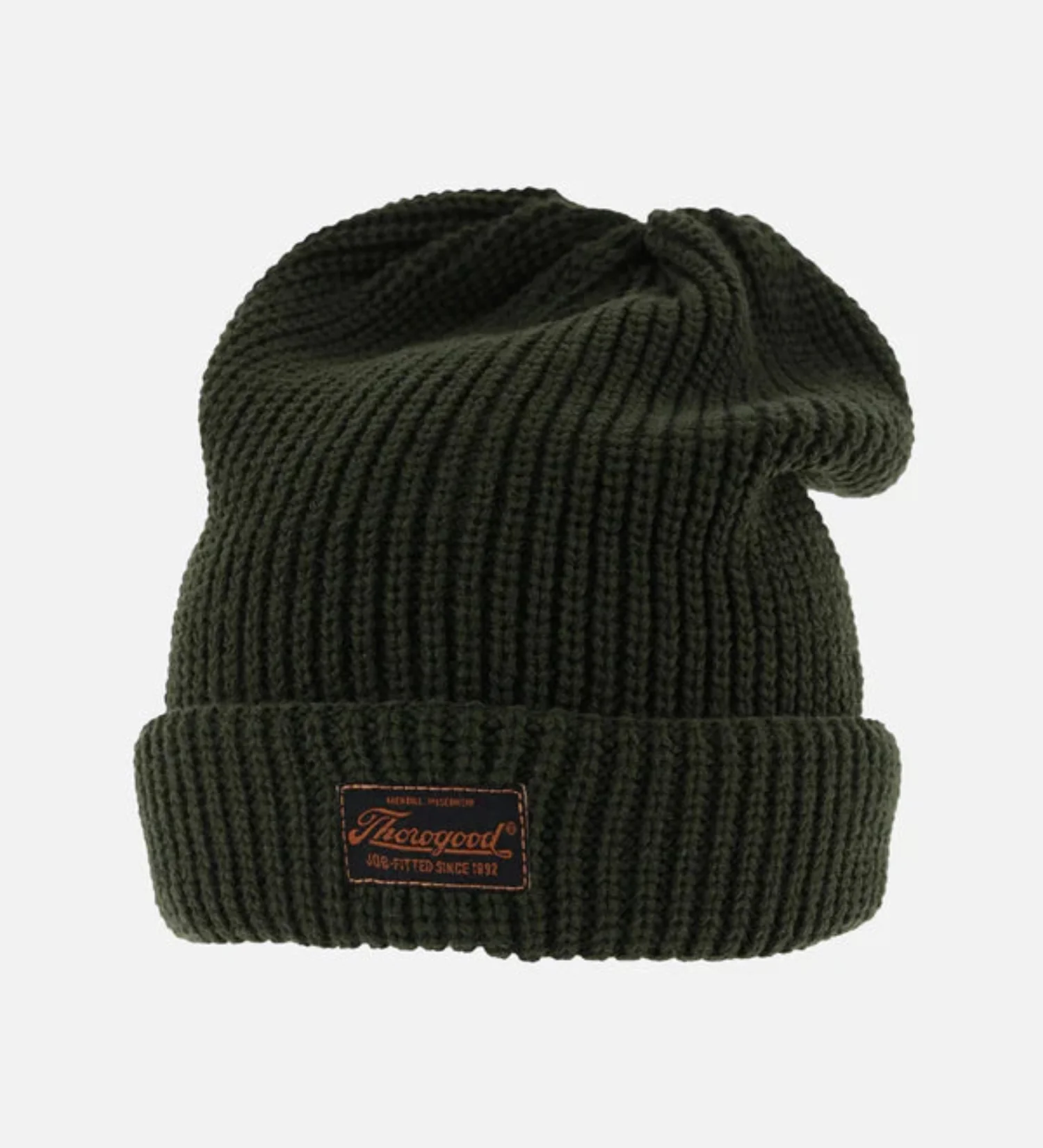 Thorogood Job-Fitted Knit Logo Patch Beanie - Image 2
