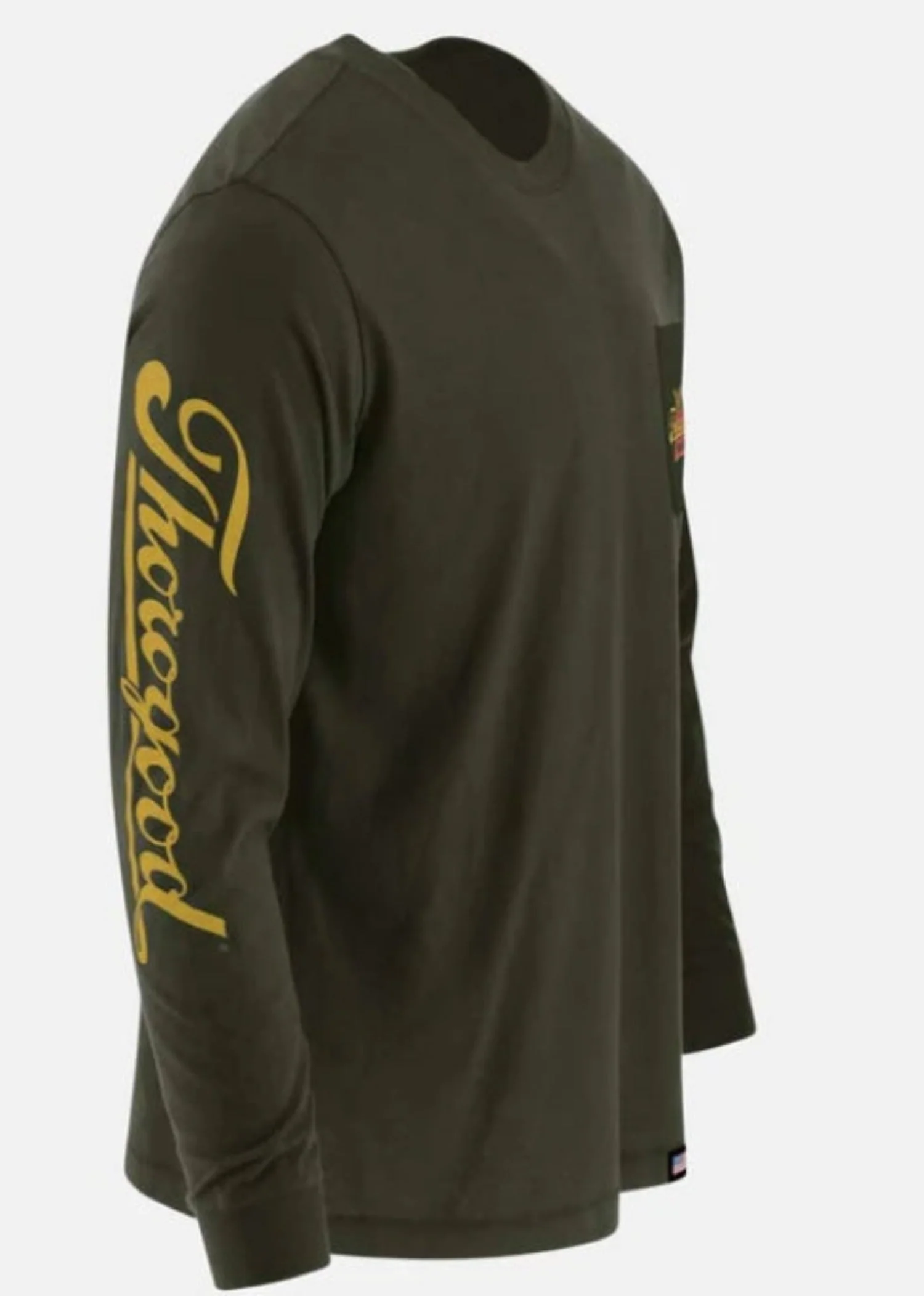 Thorogood Logo Graphic Chest Pocket Cotton Long Sleeve T-Shirt - Image 4