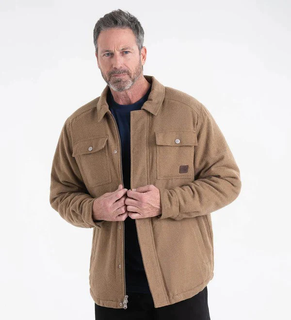 Thorogood Men's Merrill Heavyweight Berber-Lined Zip Shirt Jacket - Image 5