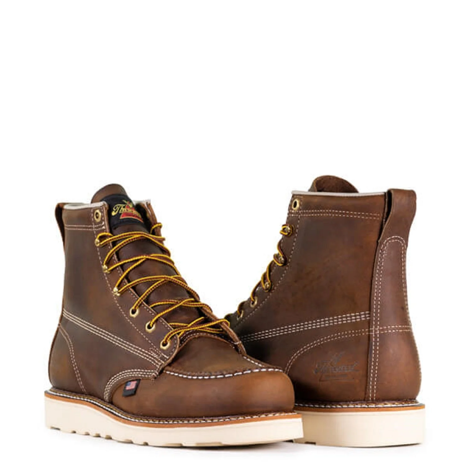 Thorogood Men's American Heritage MAXWear Wedge 6" Moc Toe Work Boot - Image 3