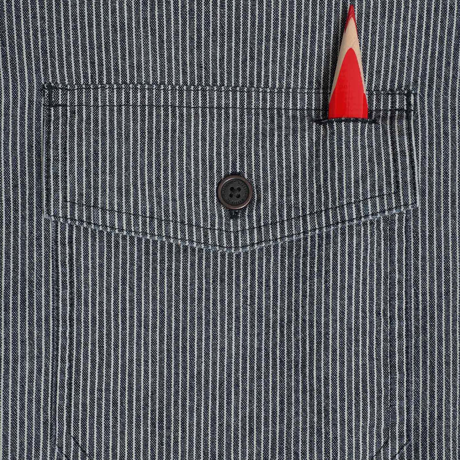 Thorogood Men's Short Sleeve Washed Garage Workwear Shirt - Image 5