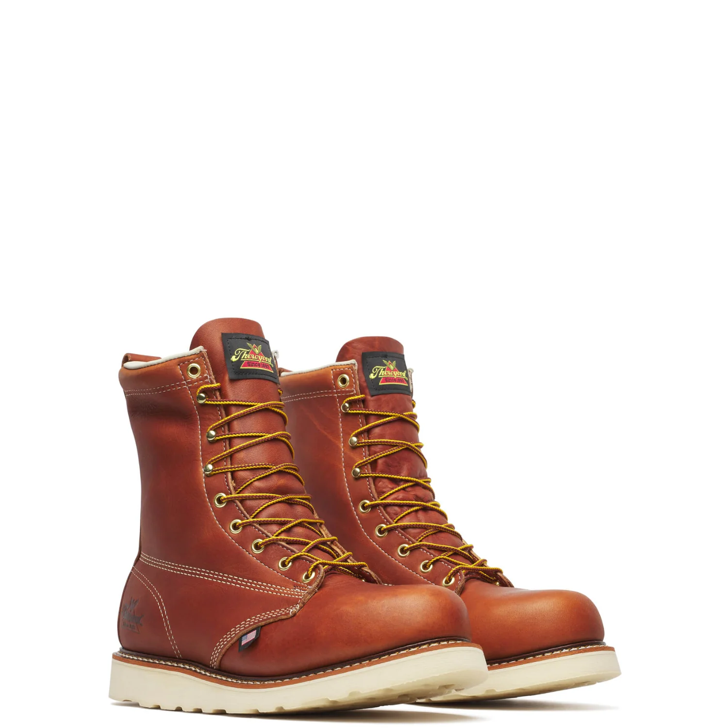 Thorogood Men's American Heritage 8" Steel Toe Wedge Boot - Image 2