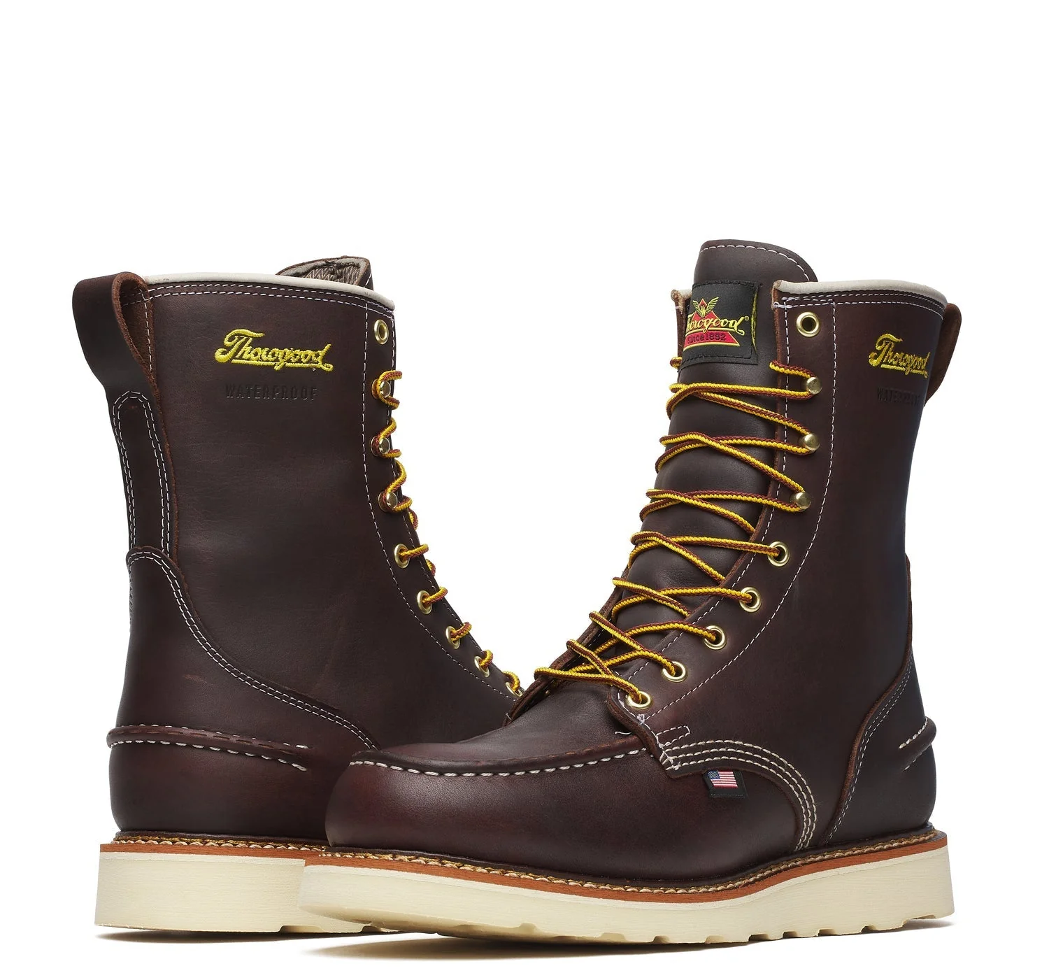 Thorogood Men's 1957 Series MAXWear Wedge Moc-Toe Waterproof 8" Soft Toe Work Boot - Image 3