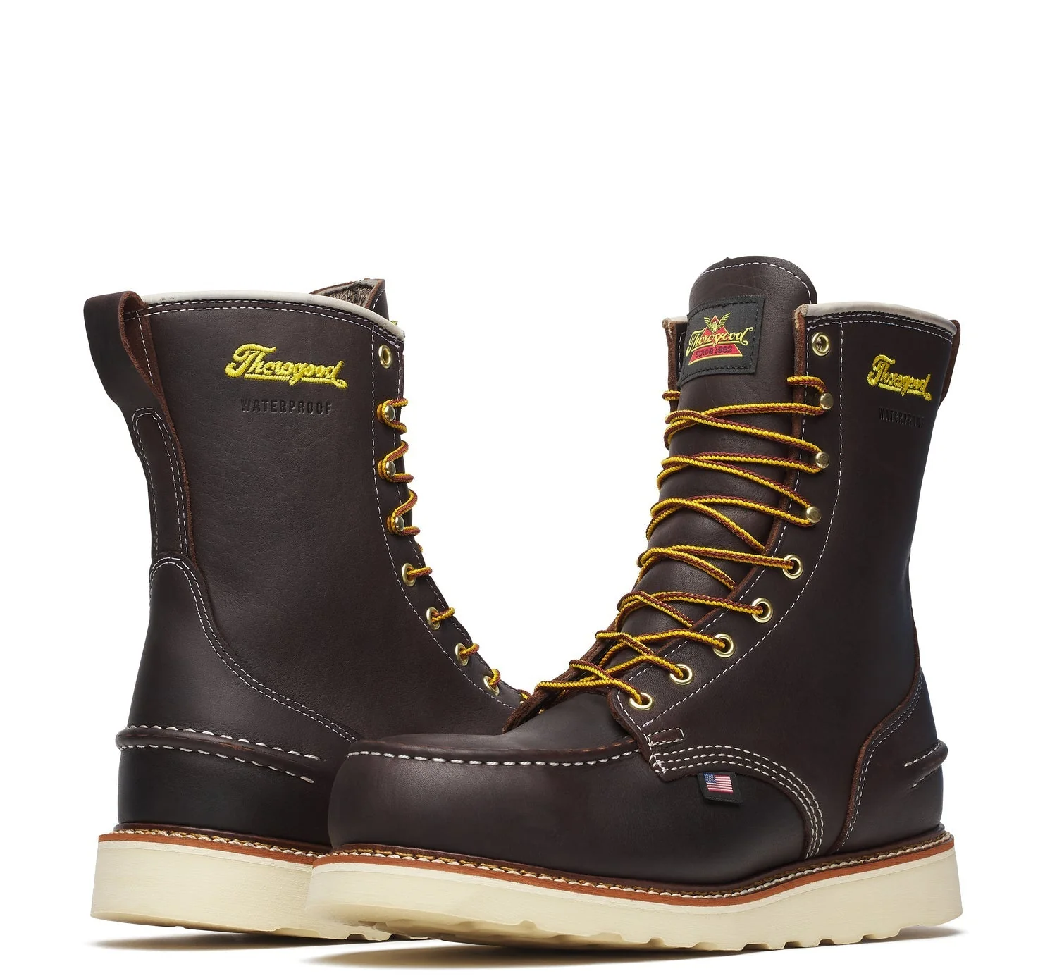 Thorogood Men's 1957 Series MAXWear Wedge Moc-Toe Waterproof 8" Steel Toe Work Boot - Image 3