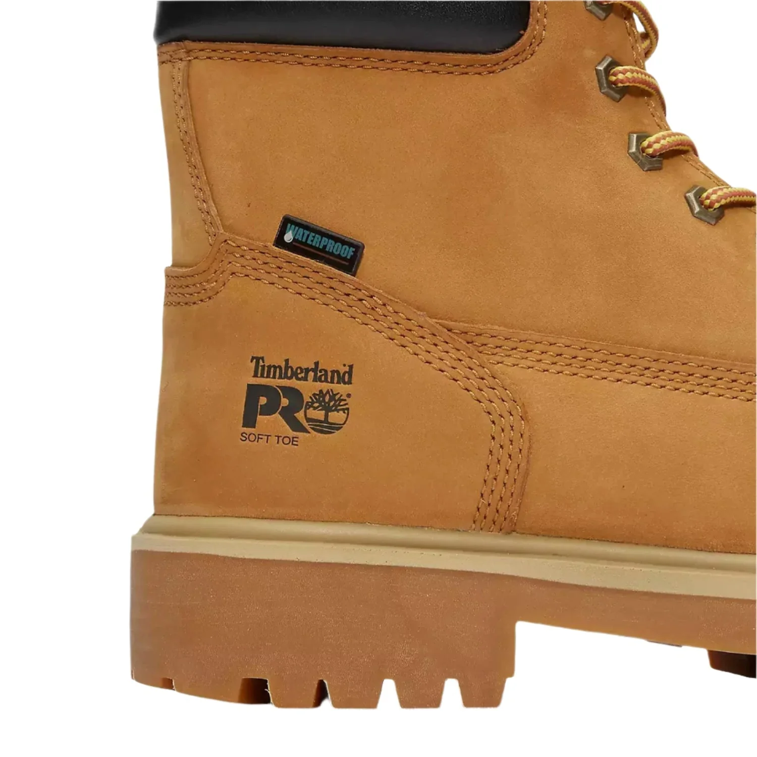 Timberland PRO Men's Direct Attach Waterproof 6" Soft Toe Work Boot - Image 2