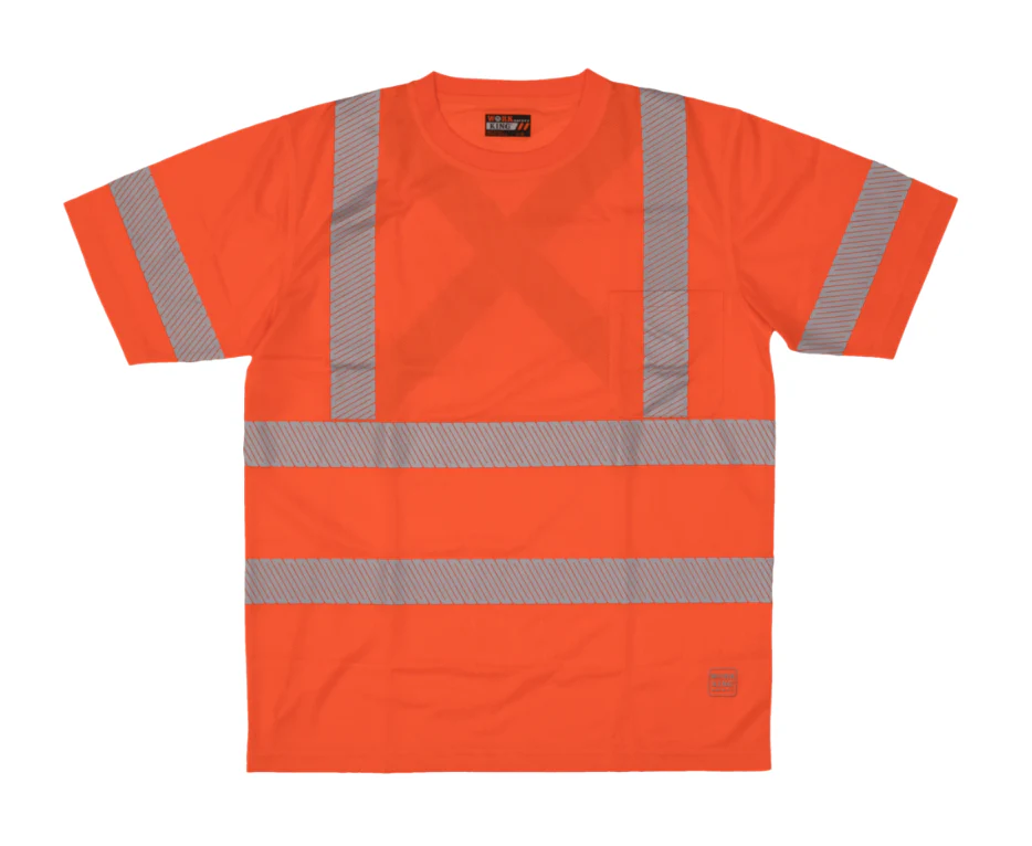 Tough Duck Unisex Class 2 Safety Short Sleeve T-Shirt - Image 3