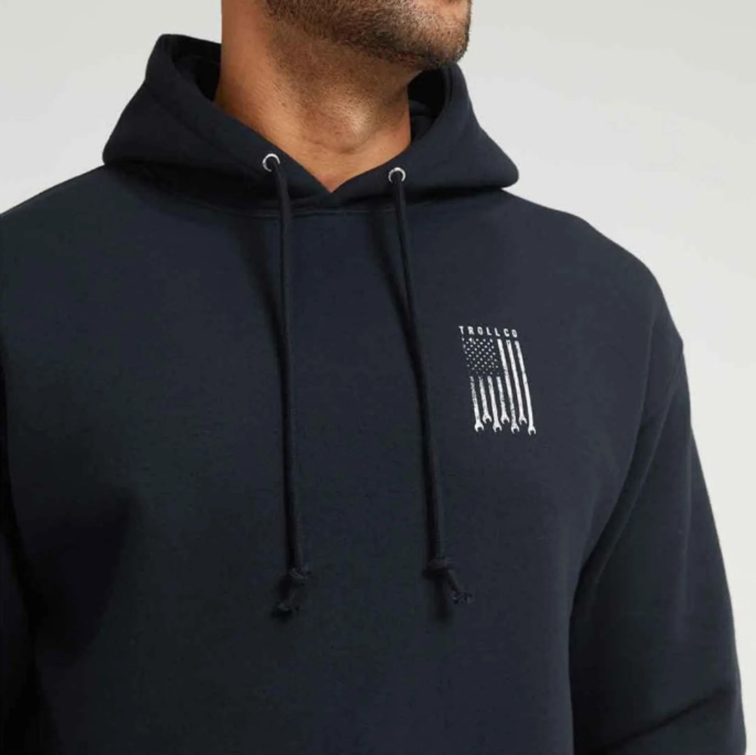 Troll Co. Men's "Dirty Hands Clean Money" Flagship Graphic Hoodie - Image 3