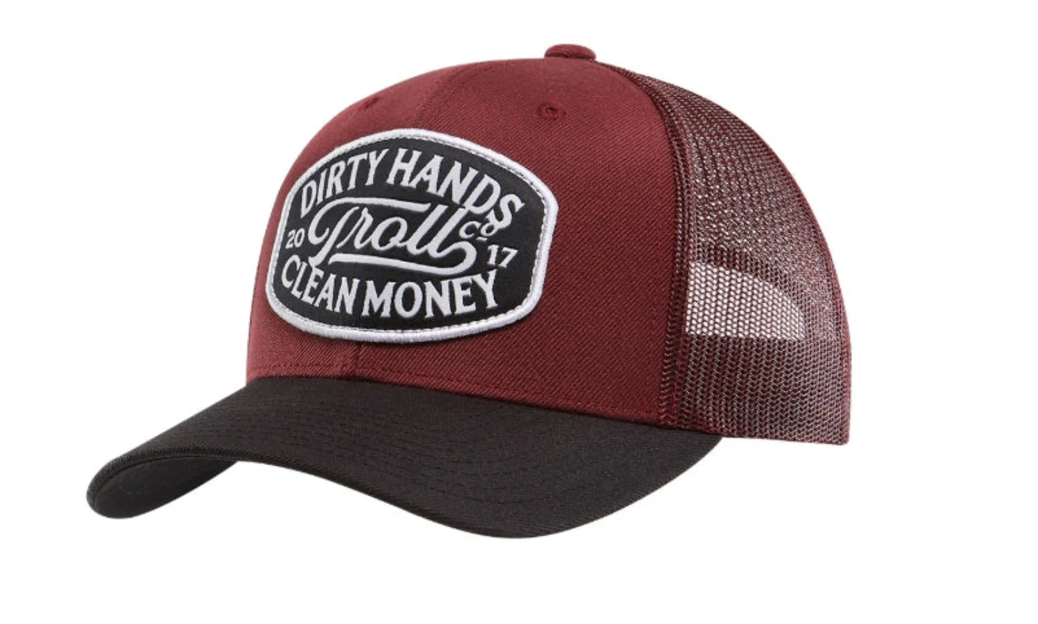Troll Co. "Dirty Hands Clean Money" Model T Graphic Curved Bill Cap