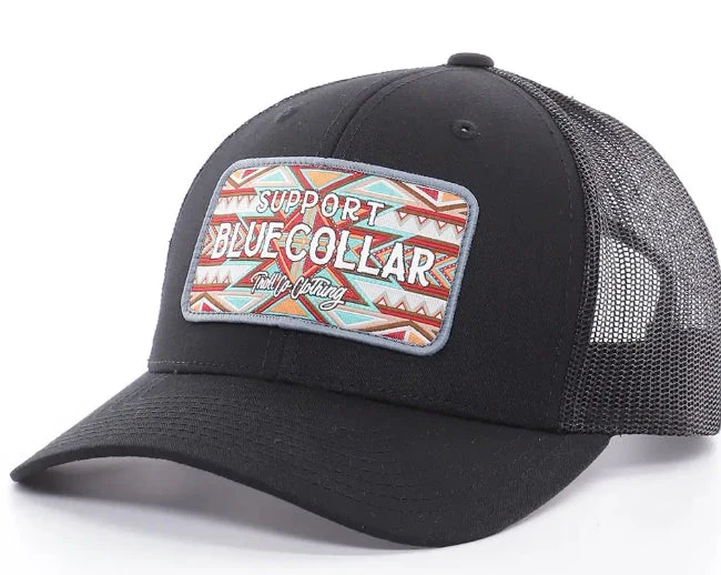 Troll Co. Fortify "Support Blue Collar" Patch Hat