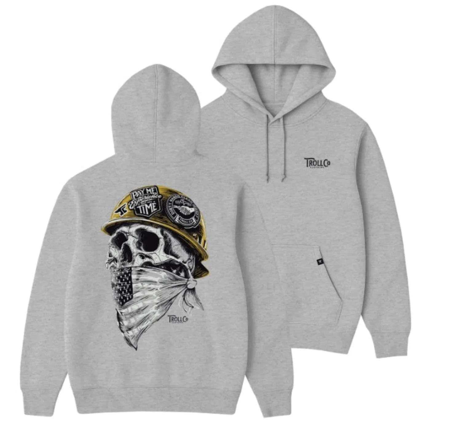 Troll Co. Men's Headstrong Graphic Hoodie
