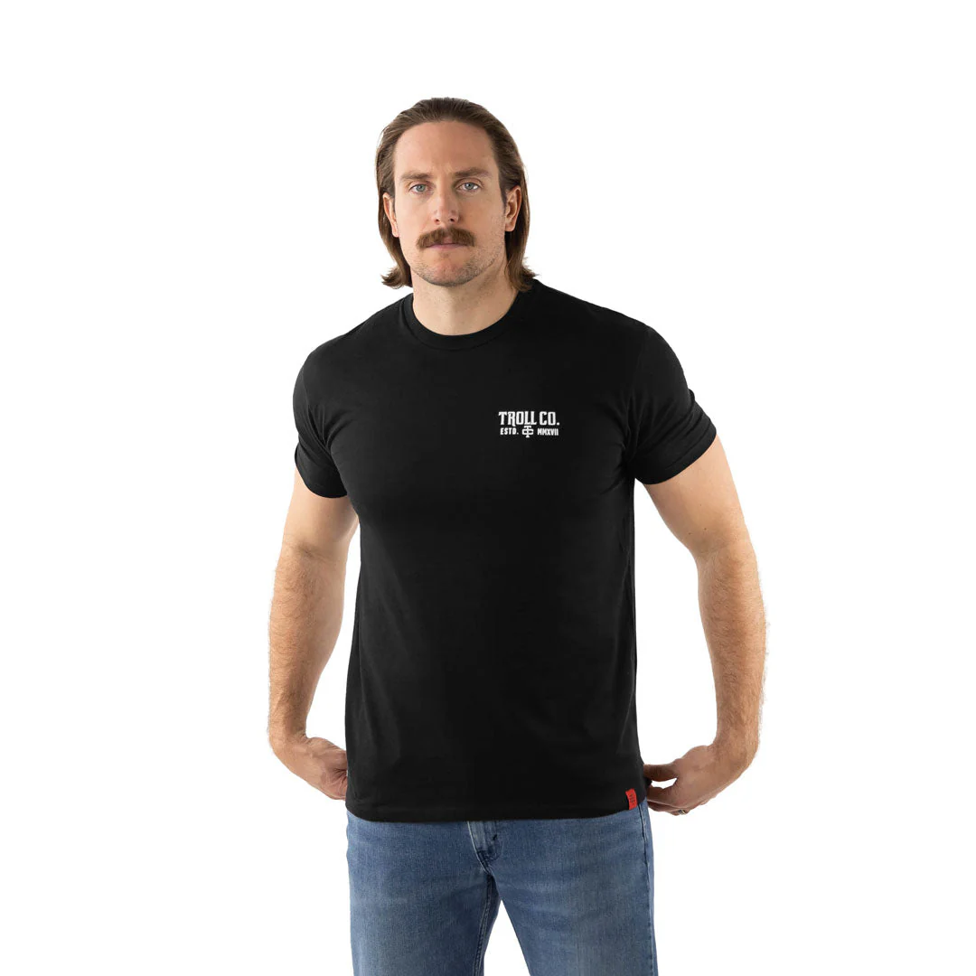 Troll Co. Men's "Pay Me for My Experience Not My Time" Short Sleeve T-Shirt - Image 2