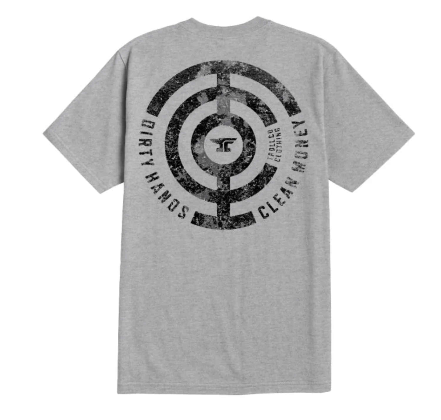 Troll Co. Men's "Dirty Hands Clean Money" Graphic T-Shirt - Image 2