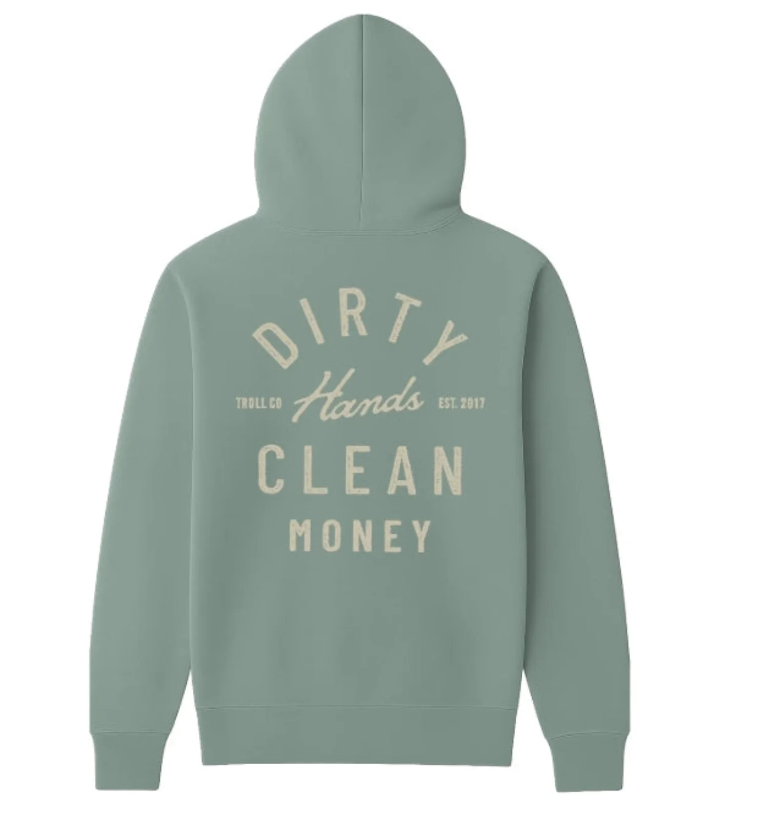 Troll Co. Women's "Dirty Hands Clean Money" Classic Juno Hoodie - Image 2