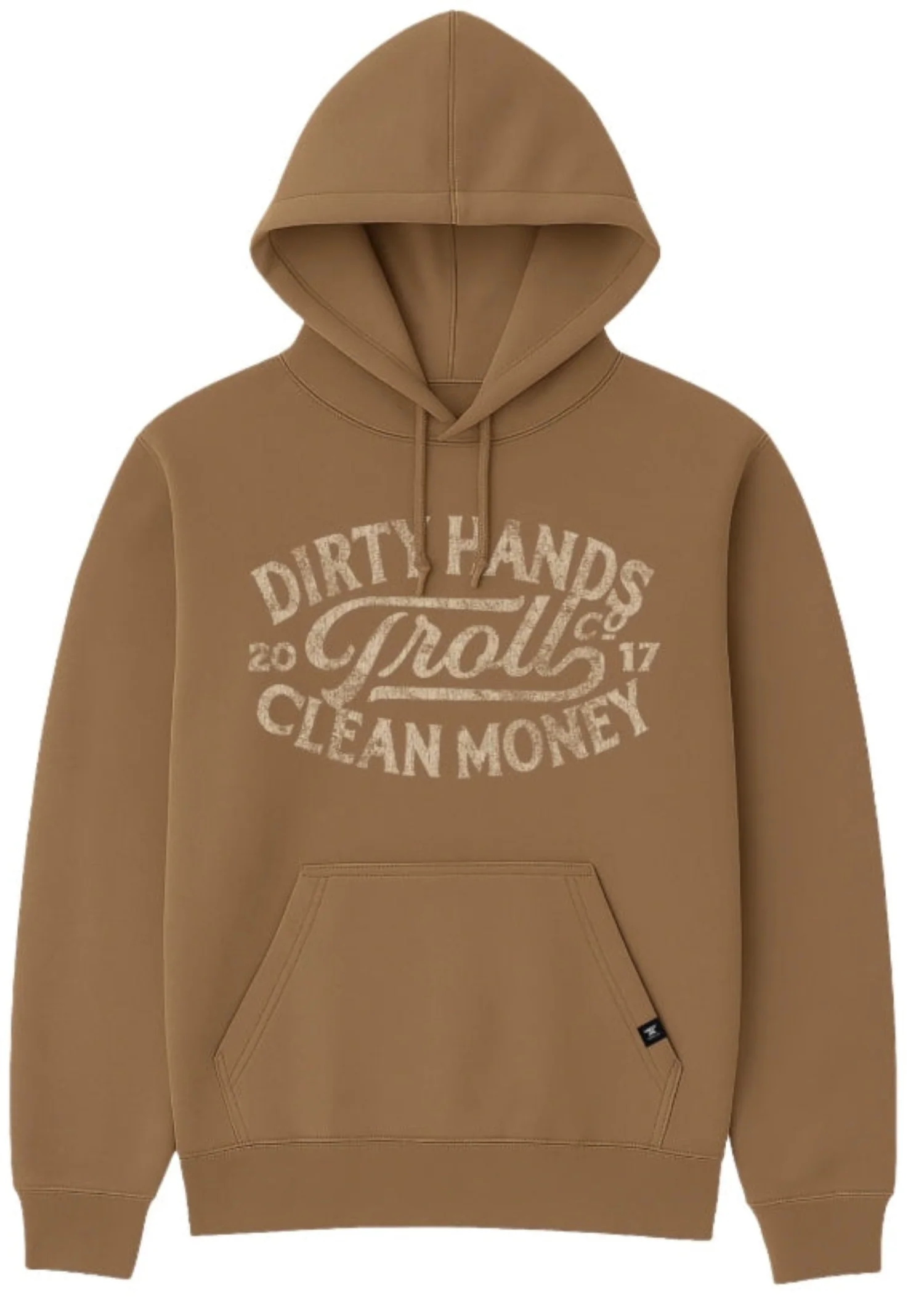 Troll Co. Women's "Dirty Hands Clean Money" Classic Model T Hoodie