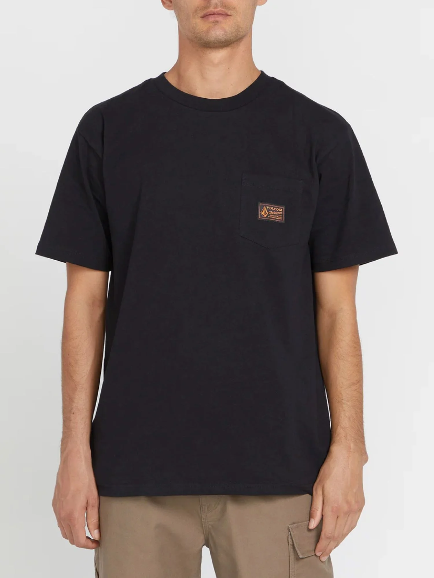 Volcom Men's Certifico Logo Pocket Short Sleeve T-Shirt